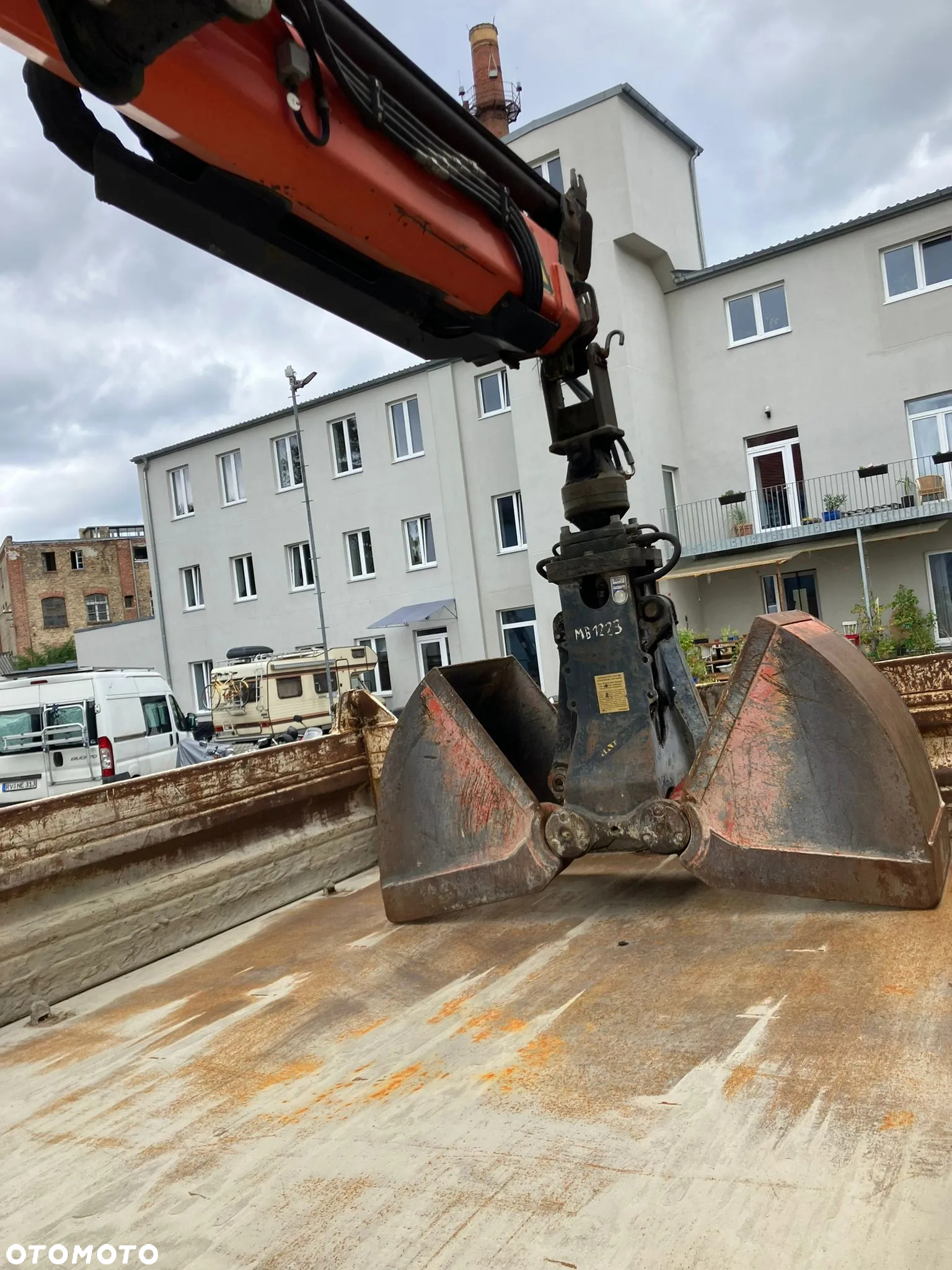 Mercedes-Benz Atego 1223 Wywrotka kipper hds Palfinger PK 9500 sterowanie radiowe - 4