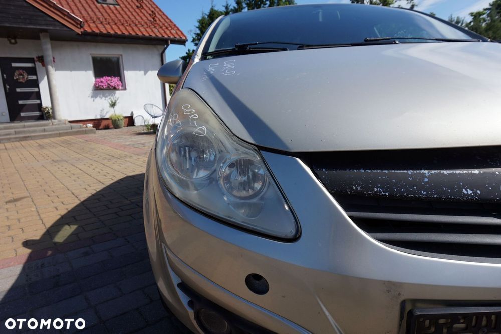 MASKA ZDERZAK BŁOTNIKI LAMPY CORSA D IV Z40M  OPEL 2006-2011 ZŁOTY PRZÓD KOMPLETNY - 25