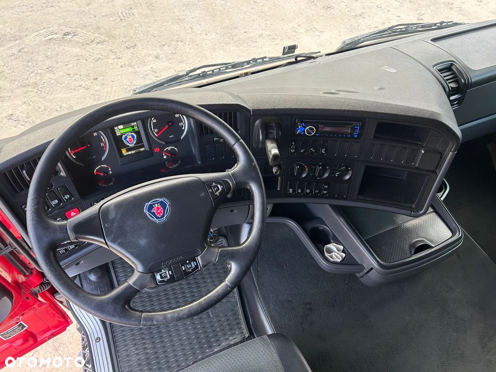 Scania R450 RETARDER / HYDRAULIKA / ALUFELGI / WAGA WSKAŹNIK OBCIĄŻENIA / NOWA SPRĘŻARKA / TURBINA PO WYMIANIE / BARDZO ŁADNY STAN 2015 ROK !! - 27