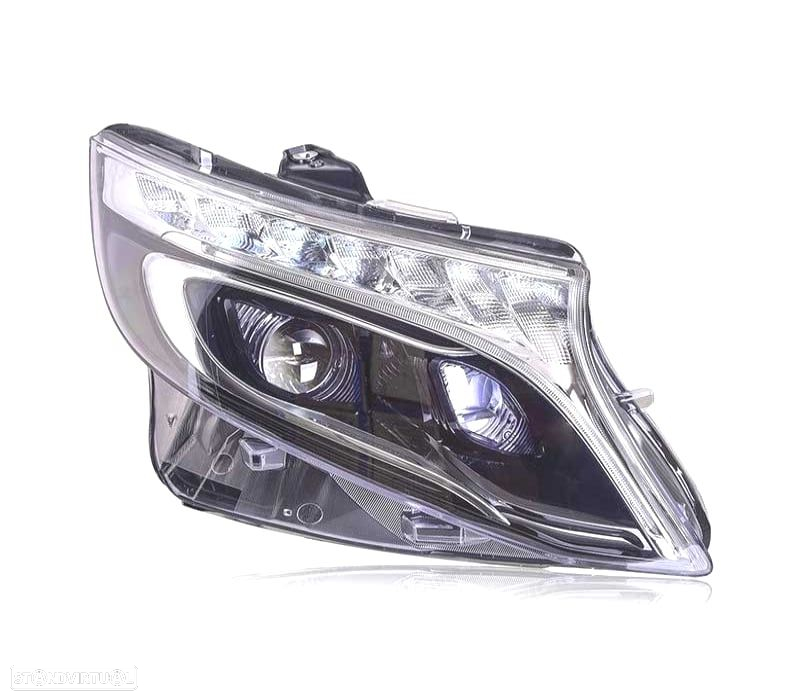 FARÓIS MERCEDES VITO V CLASE W447 14-20 FULL LED - 4