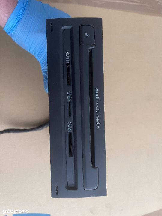 Czytnik Zmieniarka Jednostka Harman NAVI MMI Audi A8 D4 4H0035746e - 2