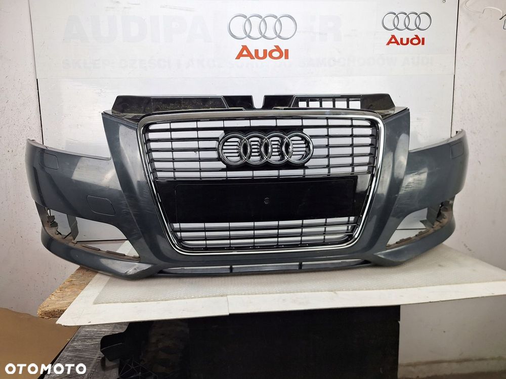 ZDERZAK AUDI A3 8P 8P0 2008-2012 LIFT PO LIFCIE GRILL ATRAPA - 1