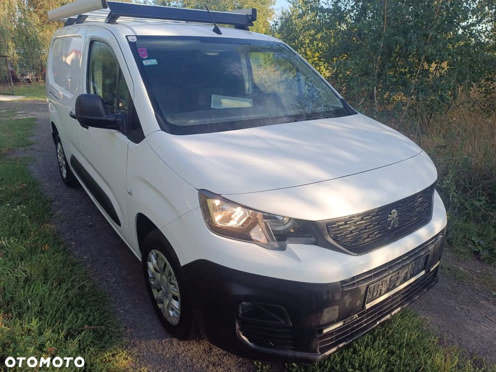 Peugeot partner L2 długi klima 77tys km HDi maxi 3osobowy bagaznik - 4