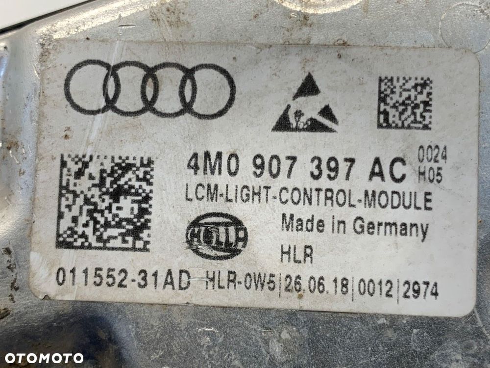 PRZETWORNICA XENON  AUDI A4 B9 (8W2, 8WC) 2015 - 2022 2.0 TFSI quattro 185 kW [252 KM] benzyna 2015 - 4