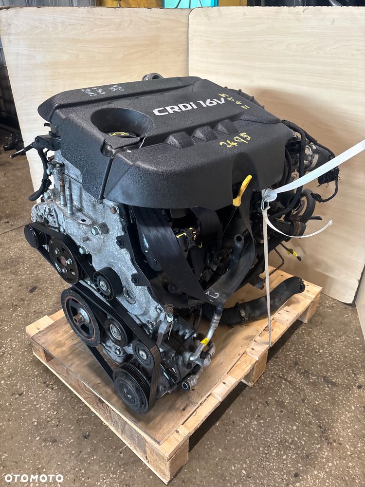 Silnik Hyundai Kia i30 D4FB film video 110 koni Blue 2012 kompletny - 4