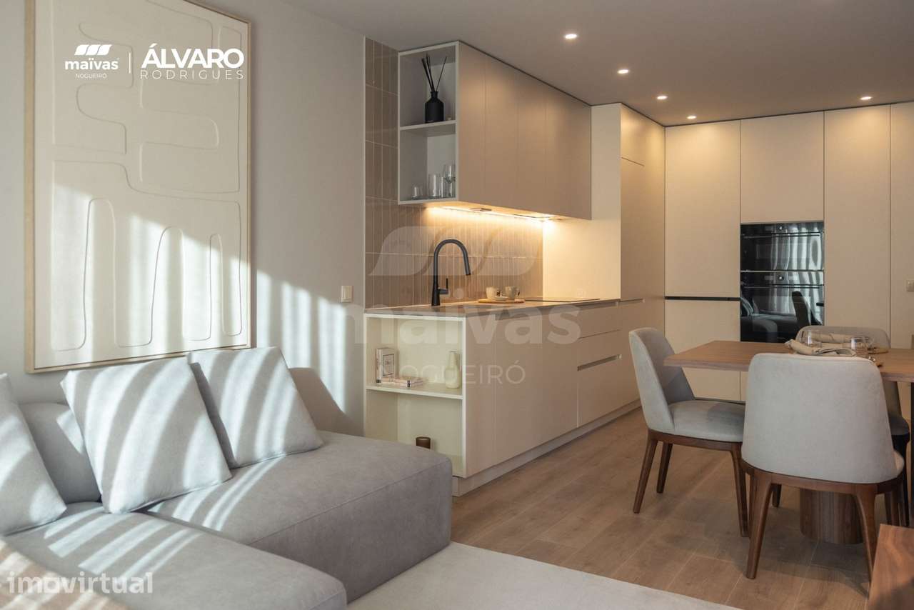 Apartamento T1 | Condomínio Privado com Piscina e Ginásio - Grande imagem: 4/22