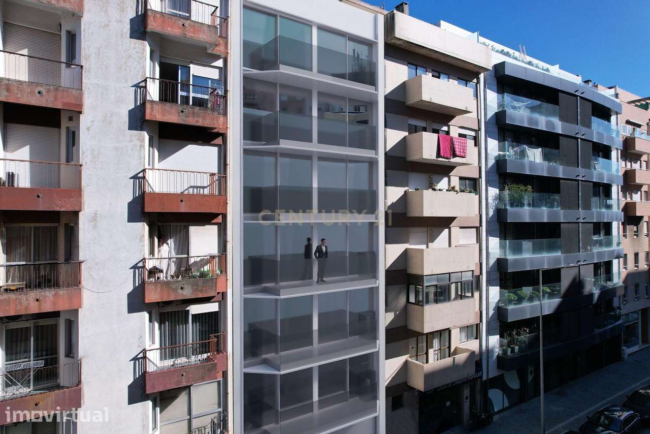 Luxuoso T1 em Matosinhos  Acabamentos de Qualidade - Grande imagem: 2/9