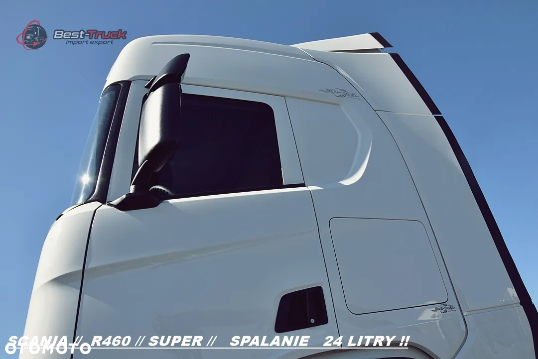 Scania 460R / SUPER /  LED LAMPY / KLIMA POSTOJOWA  /  RAMA STANDARD - 16