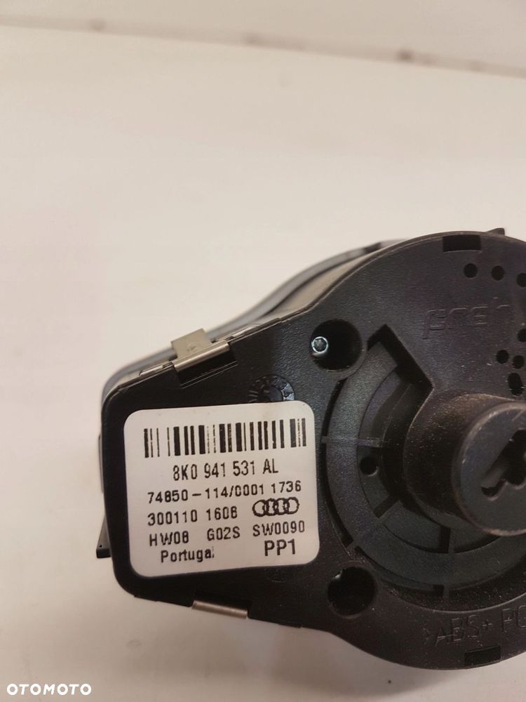 WŁĄCZNIK PRZEŁĄCZNIK ŚWIATEŁ AUDI A4A5 8K0941531AL - 4