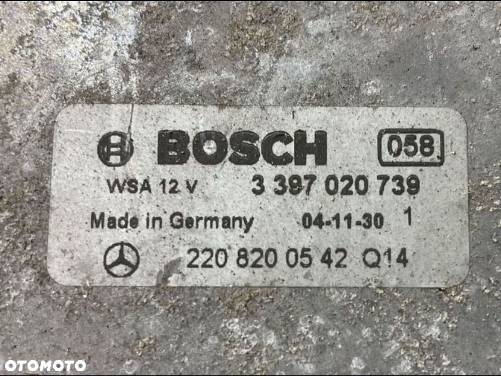 2208200542 mechanizm silniczek wycieraczek mercedes s w220 - 5