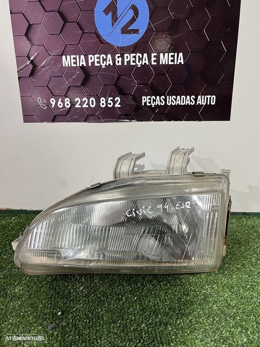Farol esquerdo Honda Civic 1994 - 1