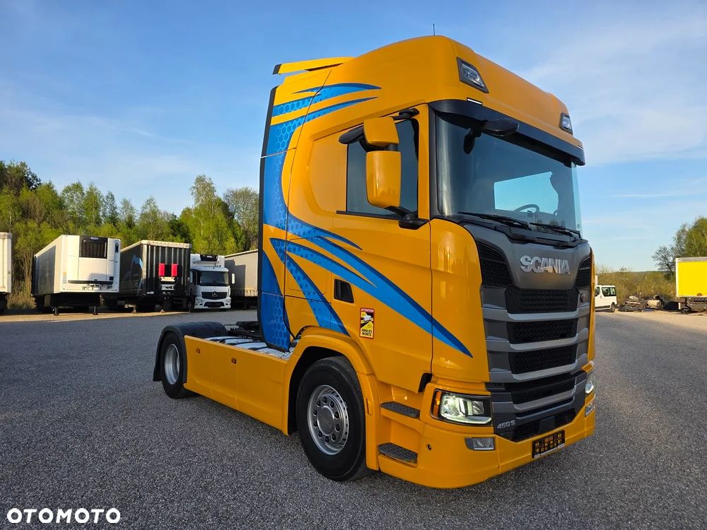 Scania S 450 STANDARD KLIMA POSTOJOWA SOLAR