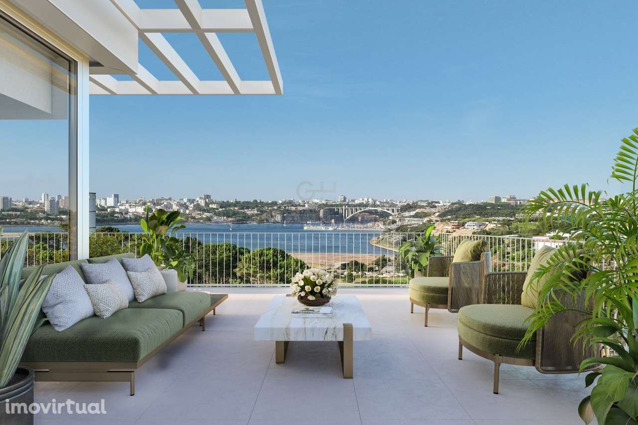 Apartamento T2 de Luxo em Gaia | Open Space & Varanda Gourmet - Grande imagem: 2/36