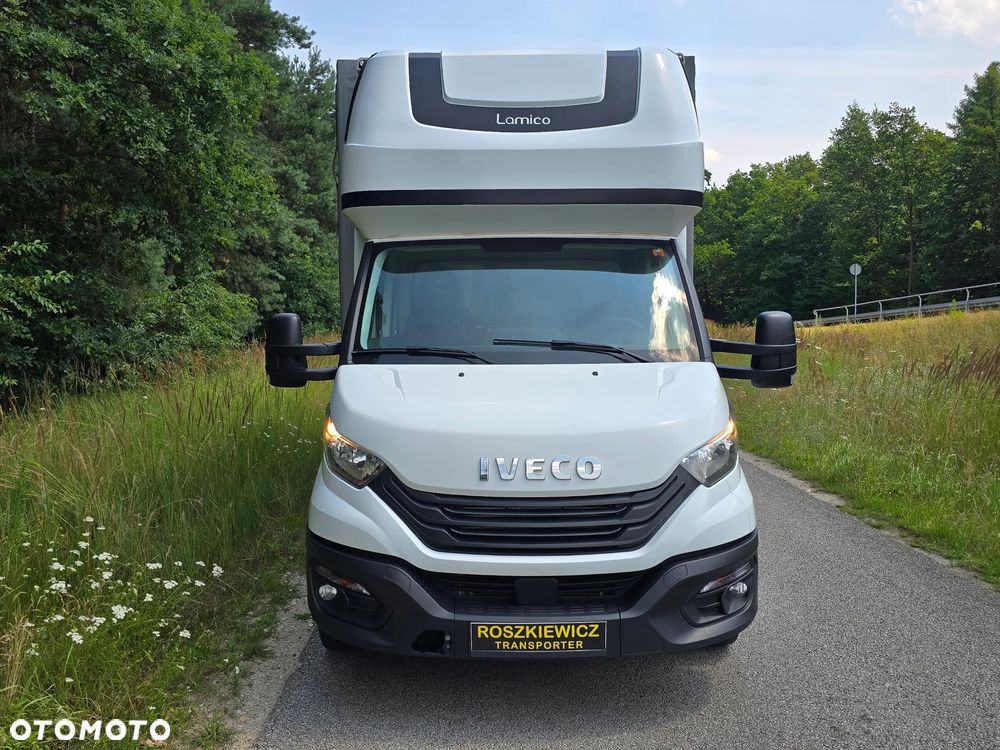 Iveco DAILY 35S HI-MATIC Automat , 2023r, Bezwypadkowy, 10 EP, Salon PL , ASO BURTO FIRANA,KLIMA ,WEBASTO,  Fotel kierowcy pneumatyczny - 2