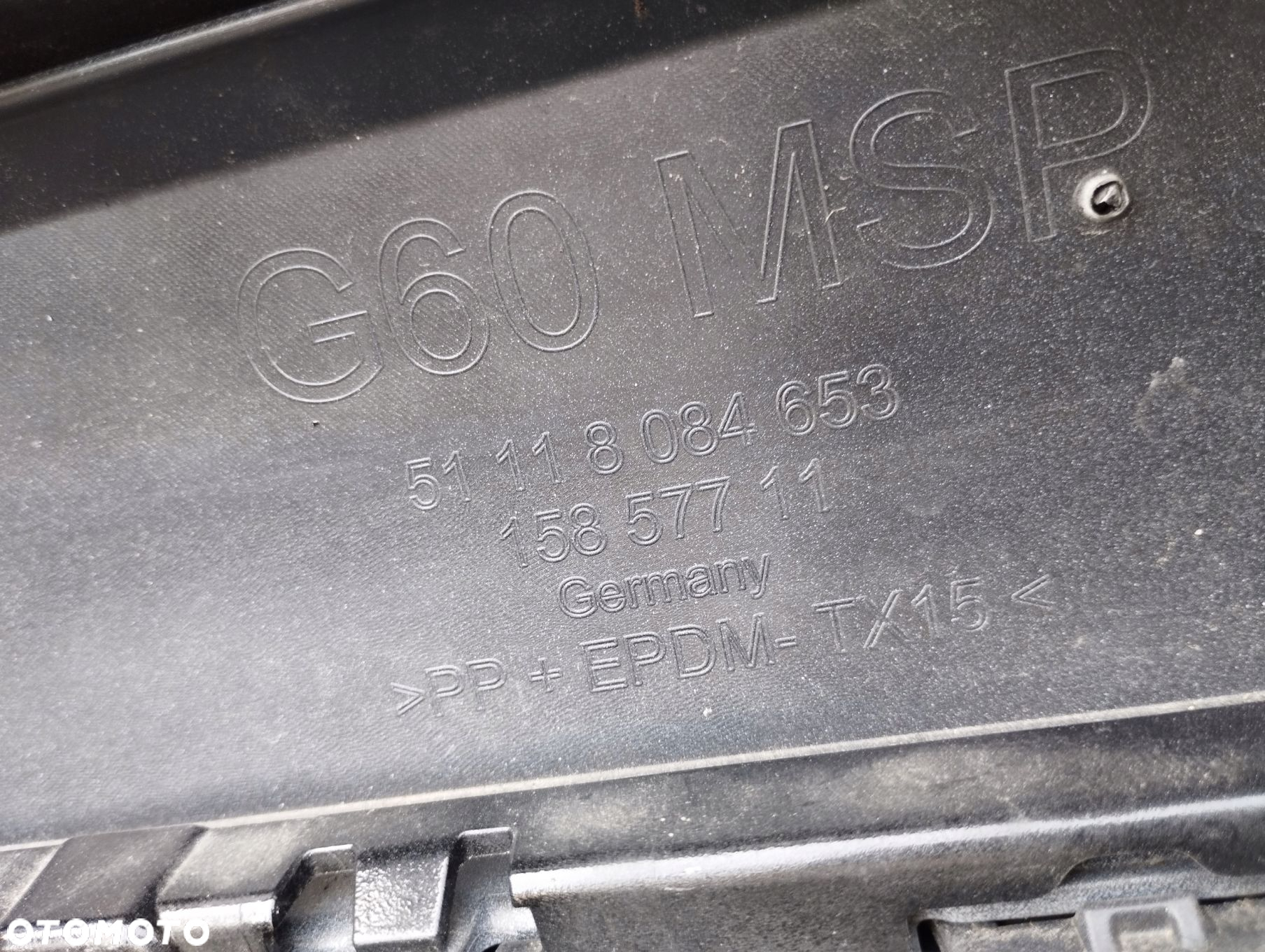 Zderzak przód BMW 5 G60 G61 M-pakiet - 11