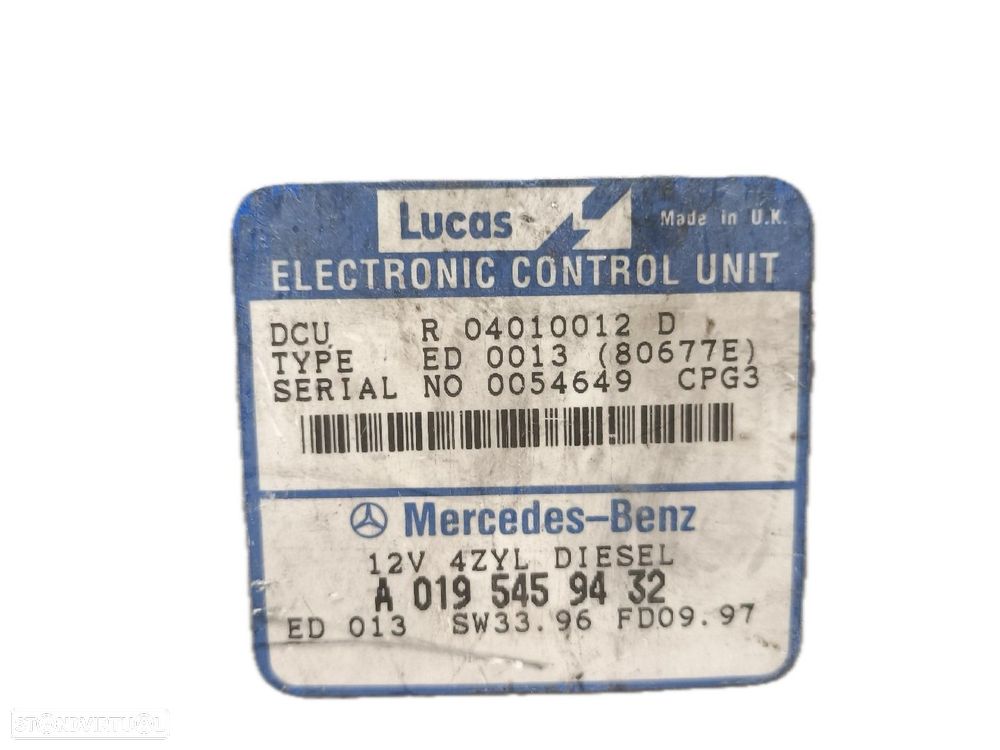 Centralina Motor Mercedes-Benz C-Class (W202) - 2