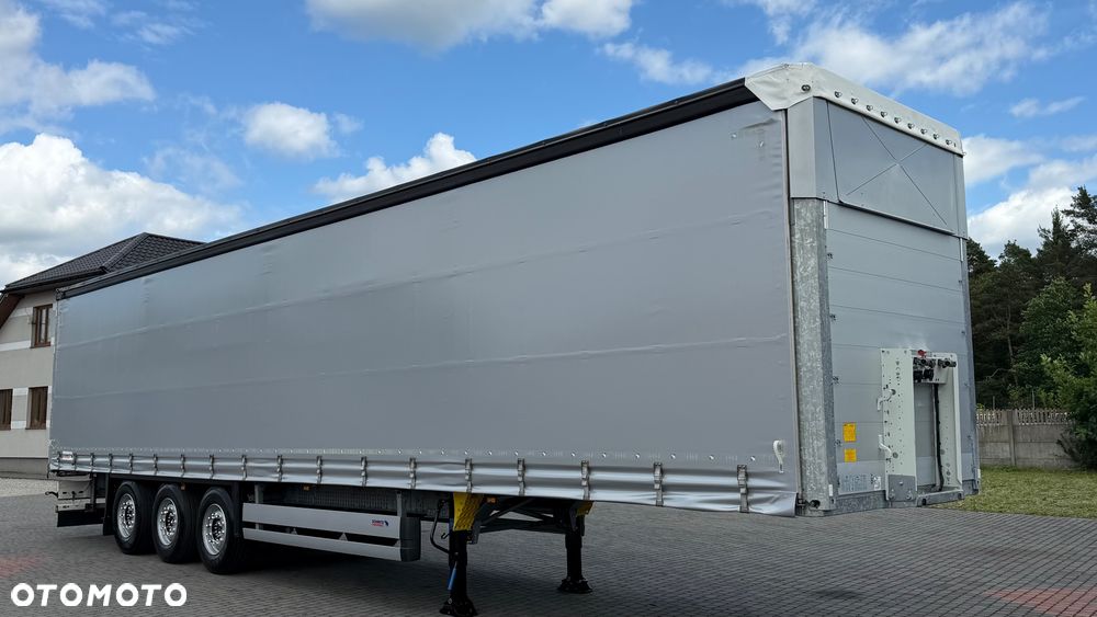 Schmitz Cargobull STANDARD * DACH PODNOSZONY * OŚ PODNOSZONA * RAMA OCYNKOWANA * FIRANKA - 2