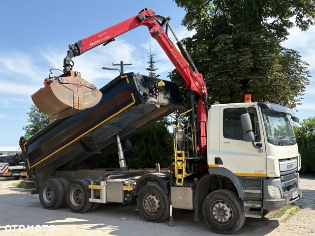 DAF CF HDS Palfinger  8X4 wywrotka - 2