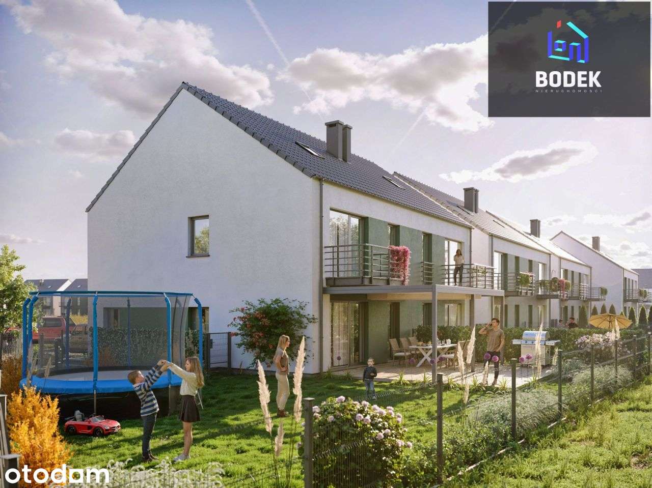0%, parking, podłogówka, balkon, poddasze