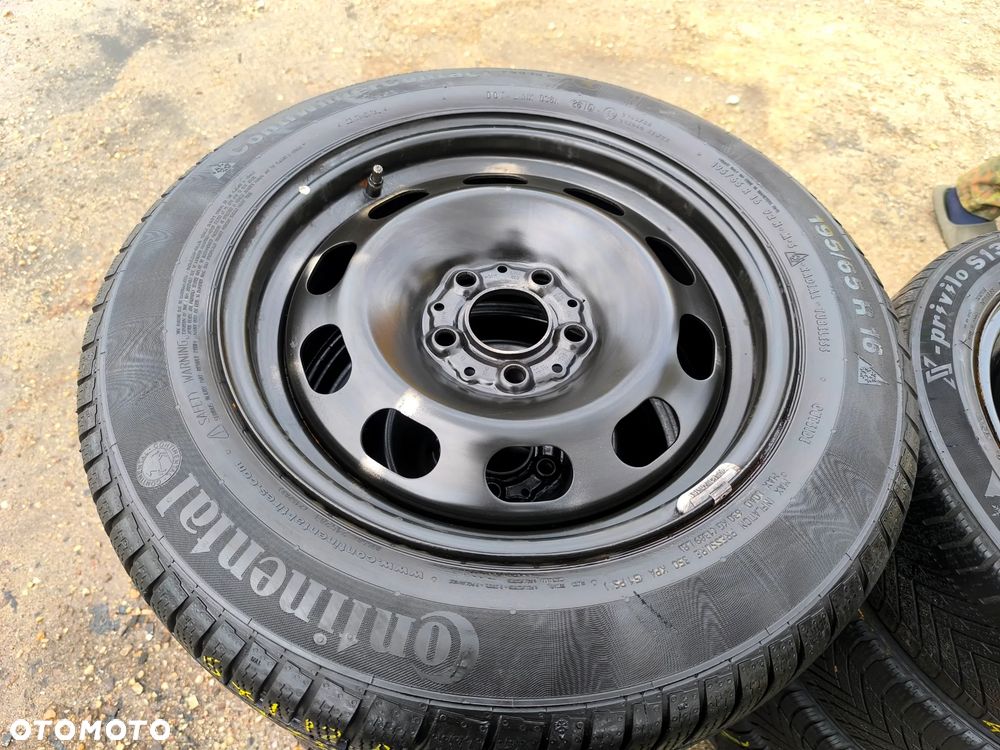 5x112 Felgi Stalowe Stal 16 Koła Zimowe Zima BMW Seria 2 F45 F46 Gran Tourer Active Tourer MERCEDES C KLASA W205 Legnica ALU-RAD 195/65 TPMS 7mm - 1
