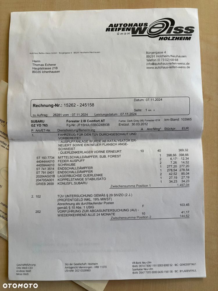 Subaru Forester 2.0X Automatik Comfort - 32