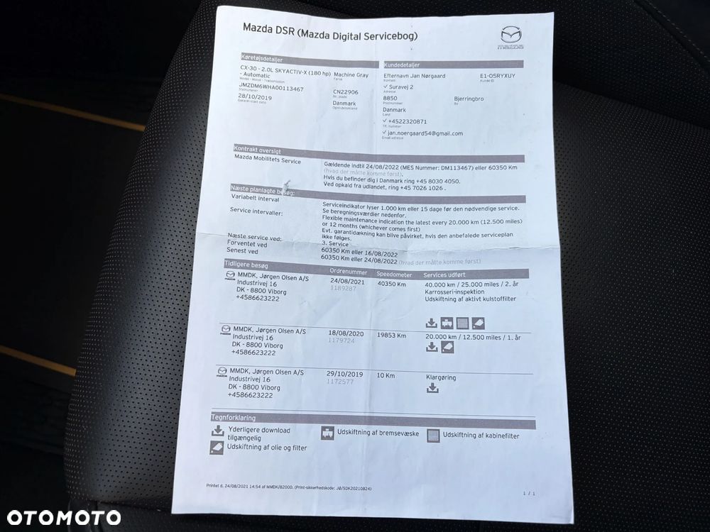 Mazda CX-30 SKYACTIV-X 2.0 M-Hybrid - 38