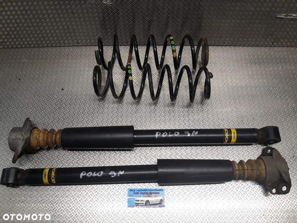 AMORTYZATOR TYŁ VOLKSWAGEN POLO IV 9N 1,4 TDI  + SPRĘŻYNY (KOMPLET)