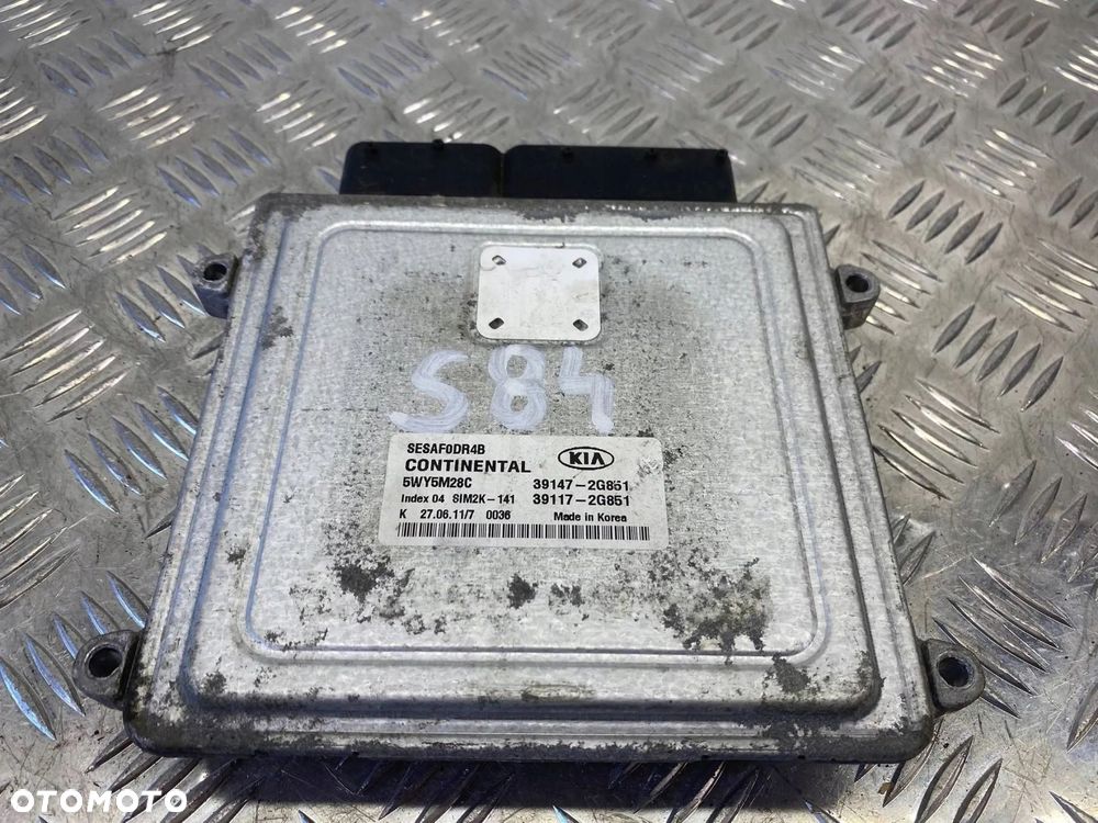 MODUŁ STEROWNIK KOMPUTER SILNIKA KIA SPORTAGE 2.0 39117-2G851 39147-2G851 - 2