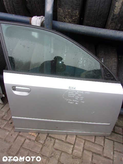 DRZWI AUDI A4 B6 01-04 PRAWY PRZÓD SZYBA PODNOSNIK BOCZEK ZAMEK KLAMKA - 3