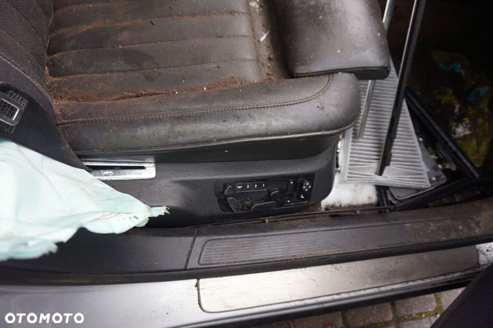 FOTELE FOTEL PRZEDNI LEWY PRAWY KANAPA WNĘTRZE PHAETON  GRZANE PAMIĘĆ CZARNA SKÓRA BOCZKI PODŁOKIETNIK VOLKSWAGEN 2002-2016 - 7