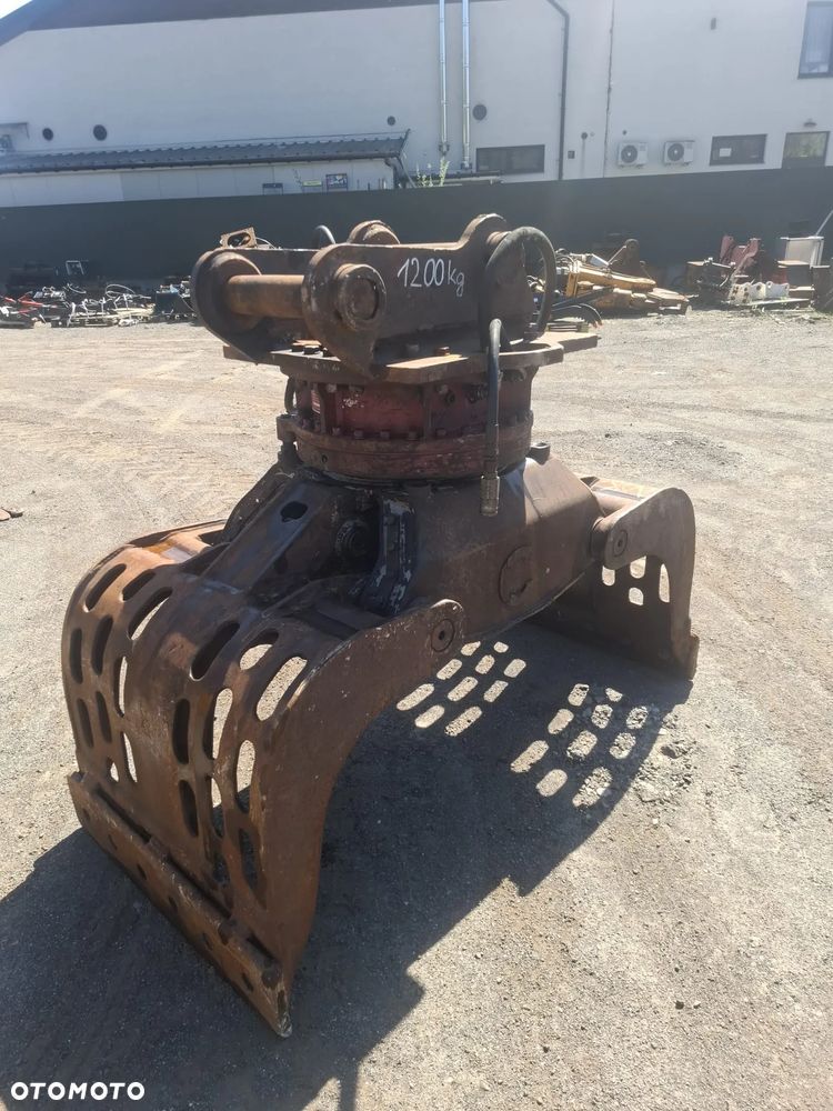 Chwytak chydrauliczny obrotowy sortujący wyburzeniowy kleszcze Demarec 1200kg - 3