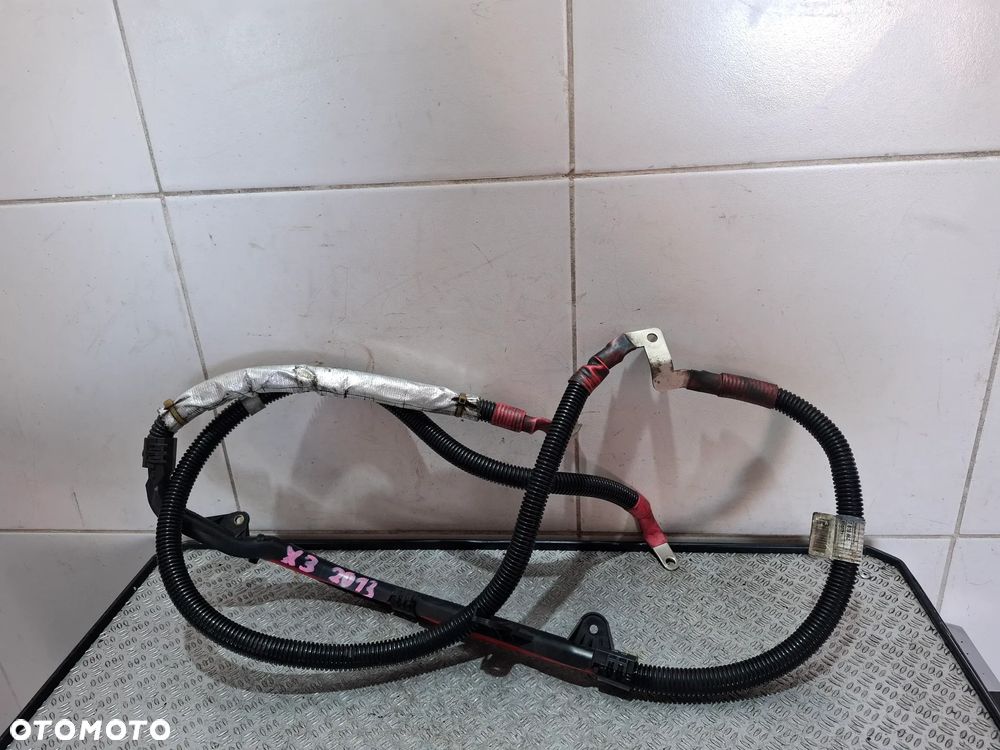 Kabel przewód wiązka plusowa BMW X3 F25 2,0 D 2013 nr 7810862 - 1