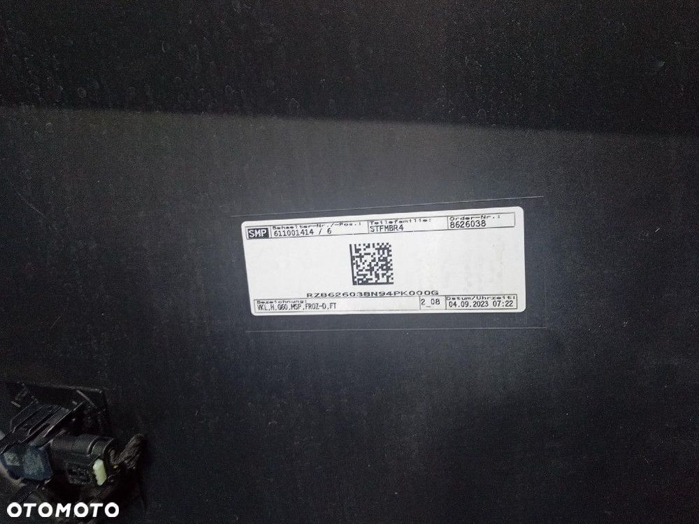 BMW I5 M60 G60 23- SEDAN ZDERZAK TYŁ M-PAKIET DYFUZOR 8084713 C64 - 12