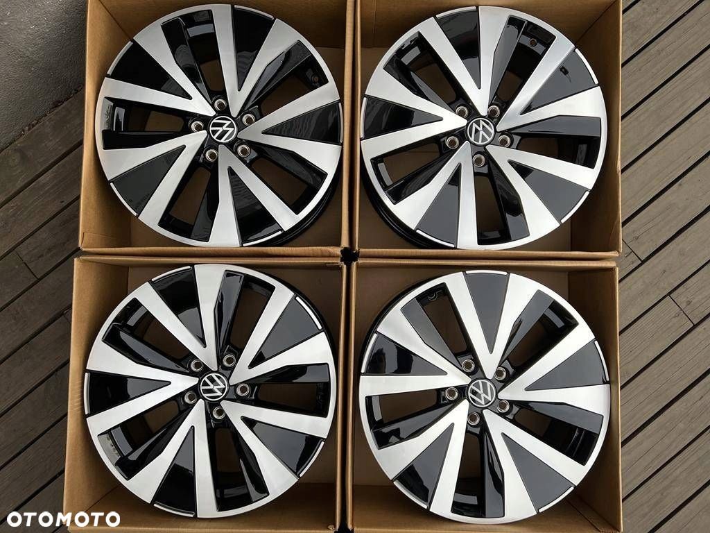 Oryginalne felgi 18cali VW Golf Jetta Caddy Touran Passat 5x112 - 1