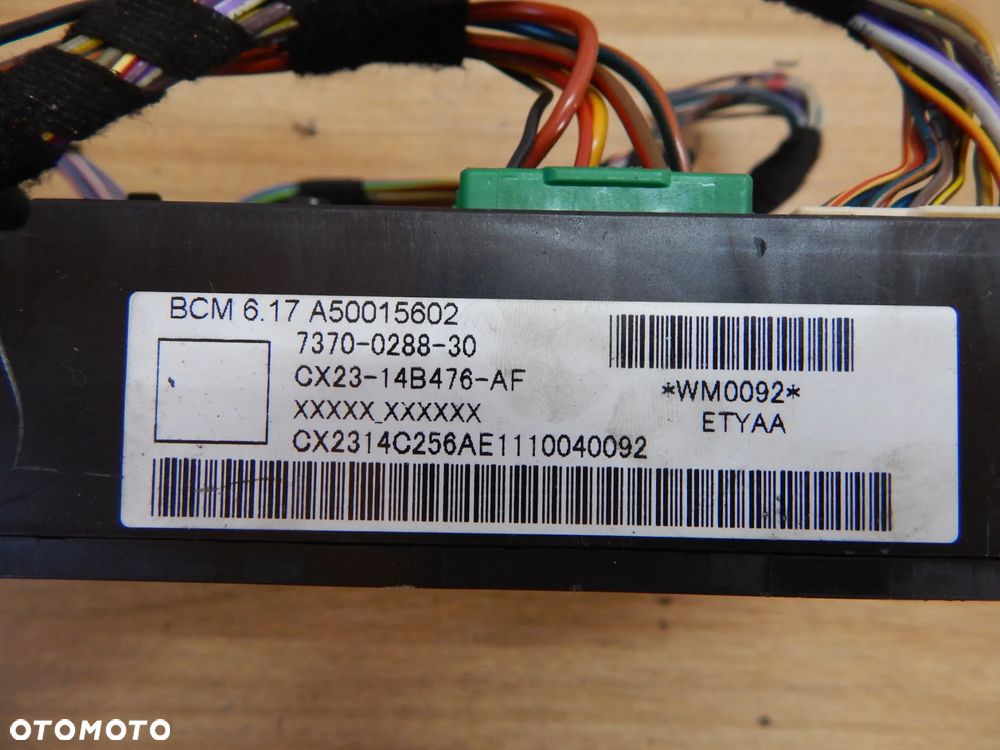 Zestaw startowy sterownik moduł BCM stacyjka 2.2 diesel Jaguar XF x250 11-15 Łuków części - 9