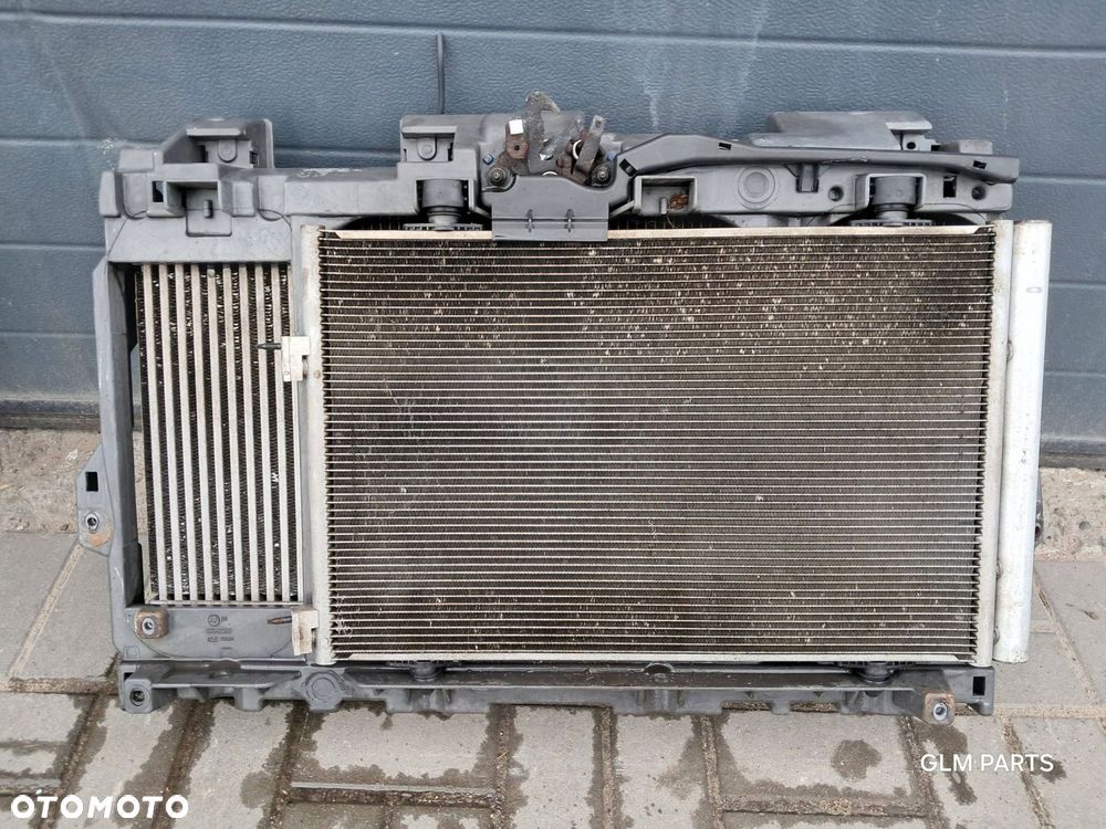 peugeot 508 1.6 hdi pas przedni chłodnice wentylator komplet - 1