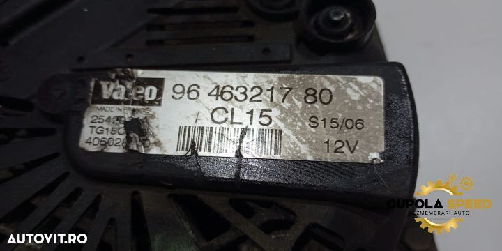 Alternator 9646321780 1.6hdi Citroen C4 1 [2004 - 2008] - 2