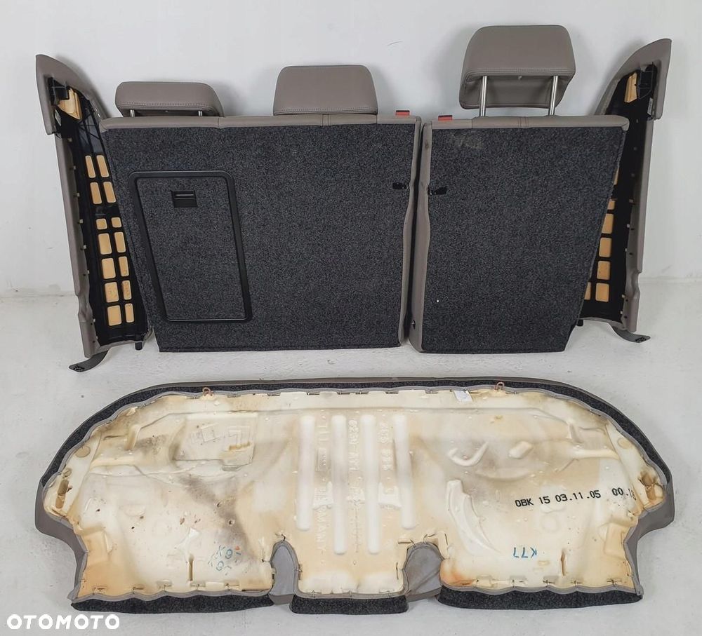 KANAPA TYLNA TYŁ BOCZKI VW PASSAT B6 SEDAN - 12