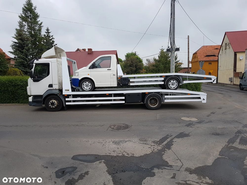 volvo FL najazd ZABUDOWA autolaweta KUNICE - 7