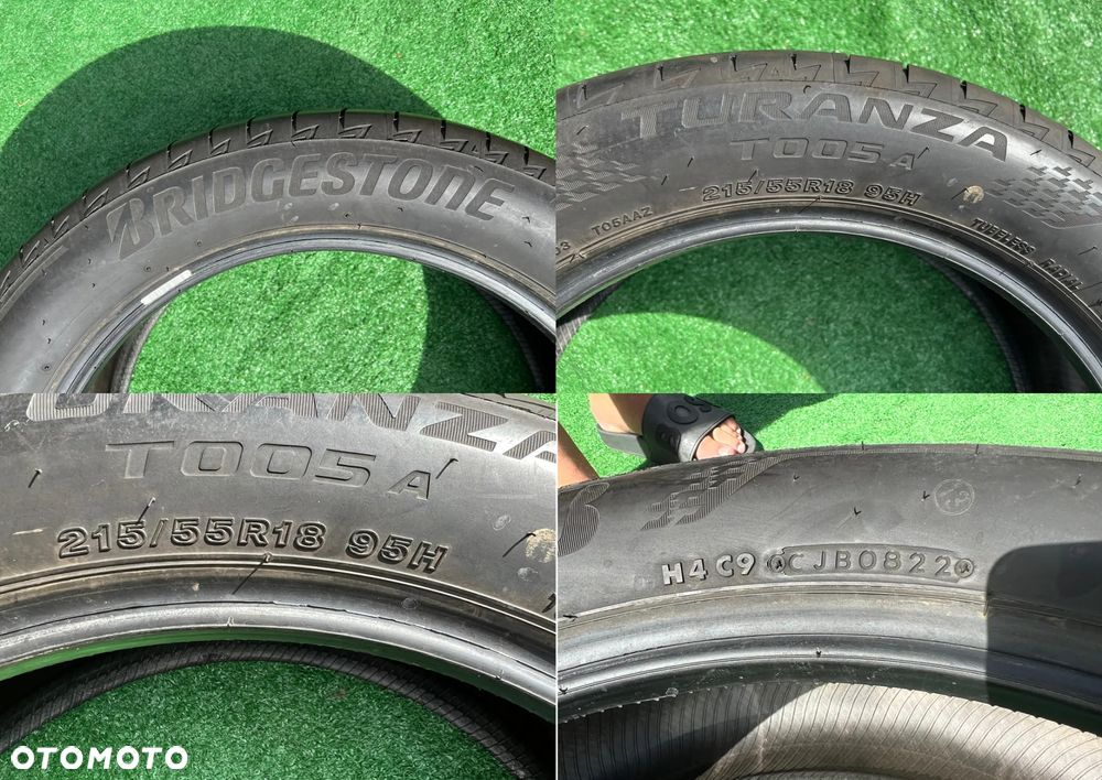 MAZDA CX30 CX-30 215/55 R18 95H 2022rok Opony letnie LATO Bridgestone Turanza T005A - 3
