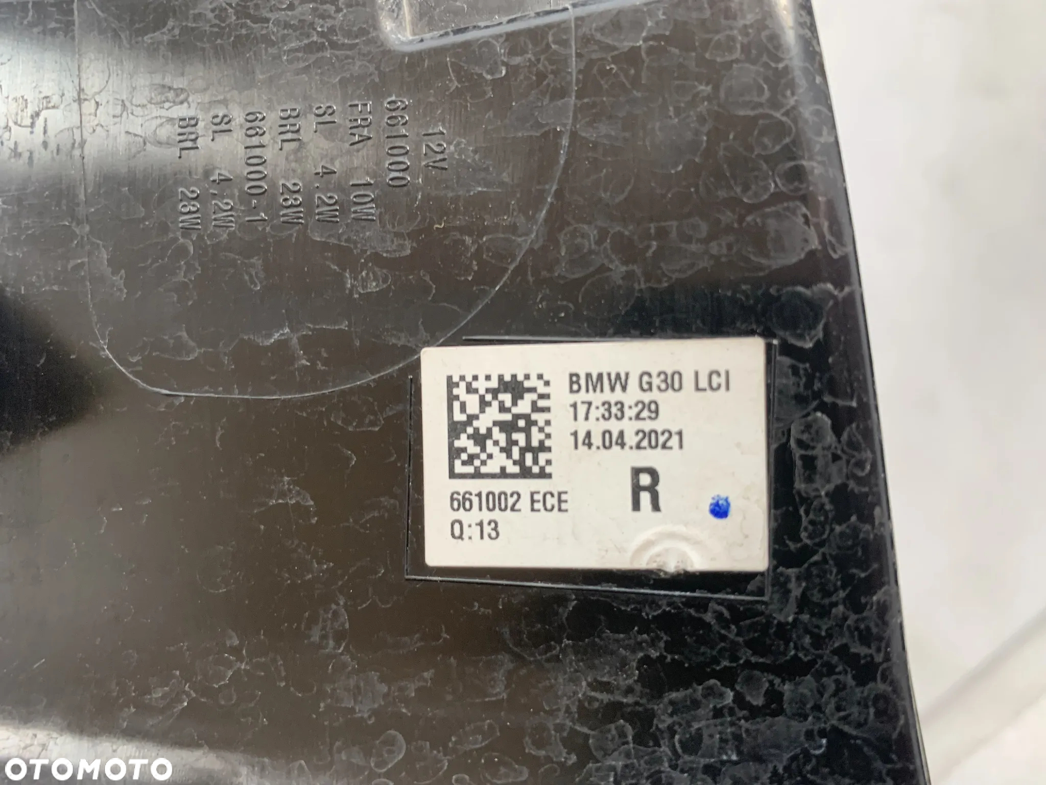 Image BMW 5 V G30 LCI Zadní pravé zadní světlo g 30 - 661002EE