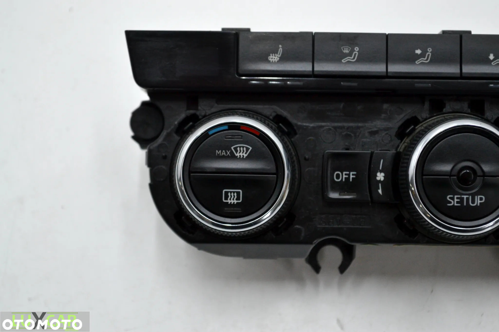 SKODA OCTAVIA 3 VRS MODUŁ PANEL KLIMATYZACJI GRZANE FOTELE 5E0907044L GORLICE - 4