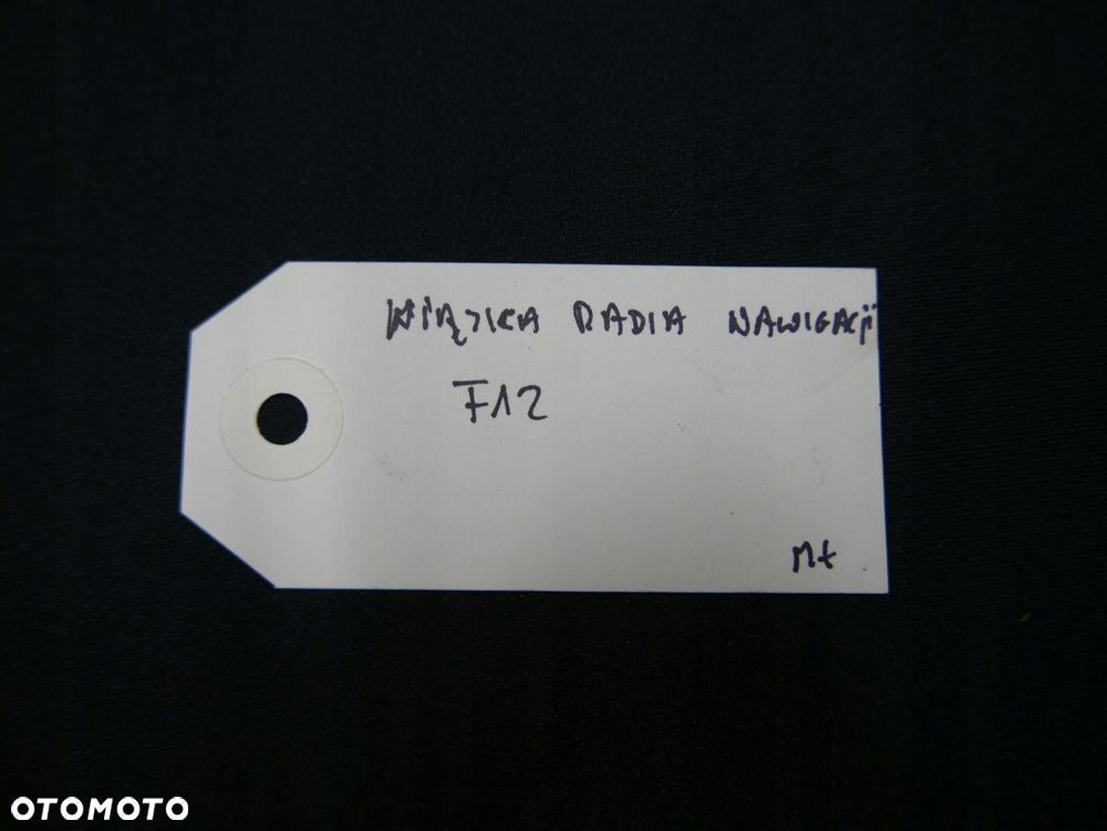 bmw f12 wiązka instalacja radia nawigacji 9247162 - 16