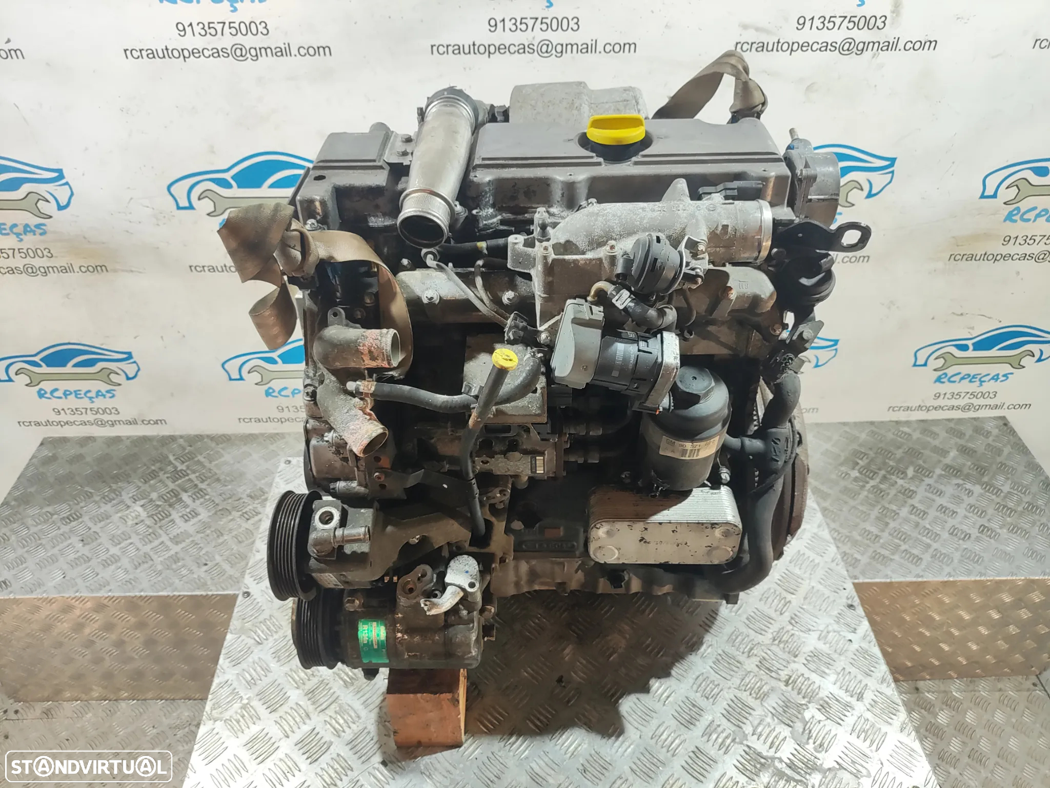 Motor Completo SAAB 2.2 DTI OPEL 2.2 CDTI 125cv 16v D223L Y22DTR Injeção Bosch - 2