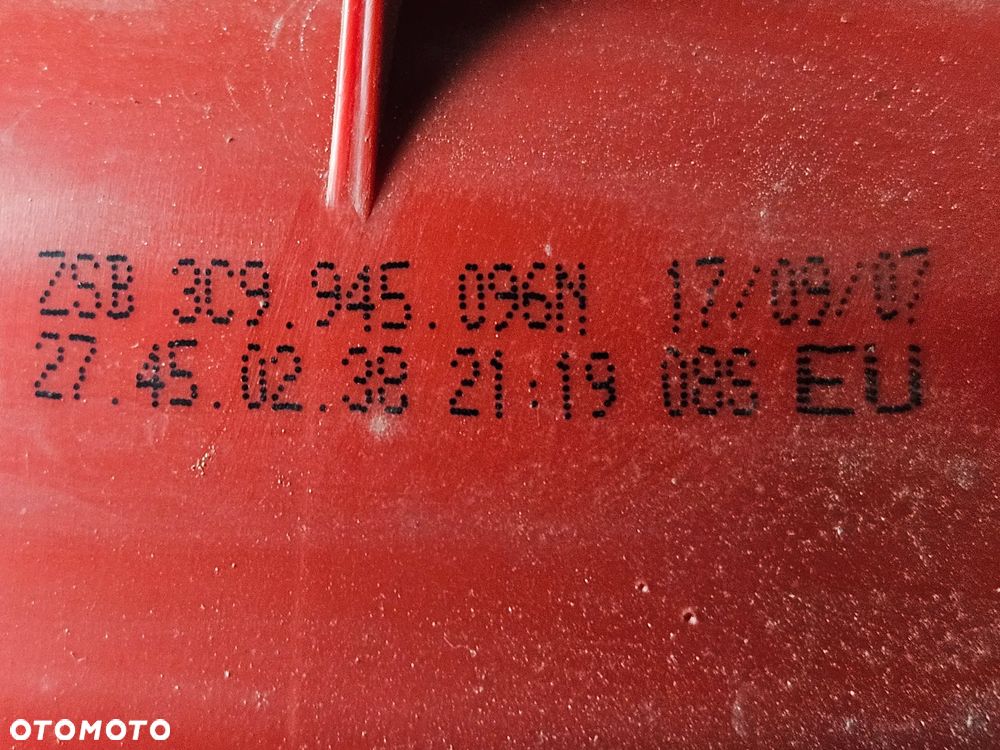 VW Passat B6 kombi lampa tył tylna prawa  w błotnik  3C9945094 N - 5