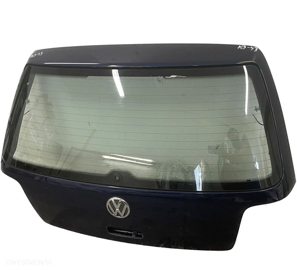Volkswagen Golf IV 98-03r Golf V 03-08r Polo 3 Lift 99-01r Klapa Bagażnika Tył Tylna Granatowa kod lakieru LB5N Oryginał.