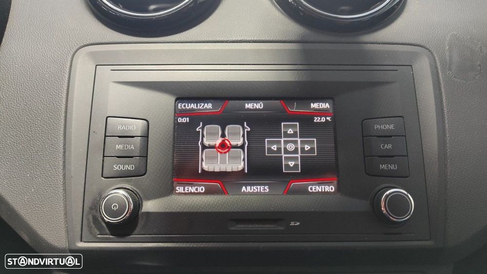 SISTEMA AUDIO / RADIO CD SEAT IBIZA (6P1) FR - 9