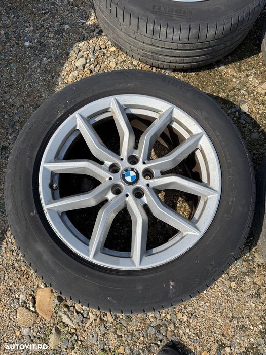 jante originale pe 19 bmw x5 g05 x6 g06 anvelope vara 265 50 r19 - 4