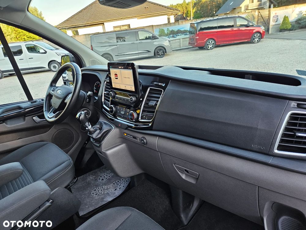 Ford TRANSIT CUSTOM L2H1 Long Brygadowy 5-os WINDA Max WERSJA XENONY SalonPL FV23% - 27