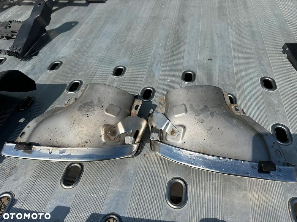 Spoiler Lotka Klapy RS3 CLA 45 AMG dyfuzor zderzaka Końcówki Wydechu A35 Wydech GLC Końcówki - 12